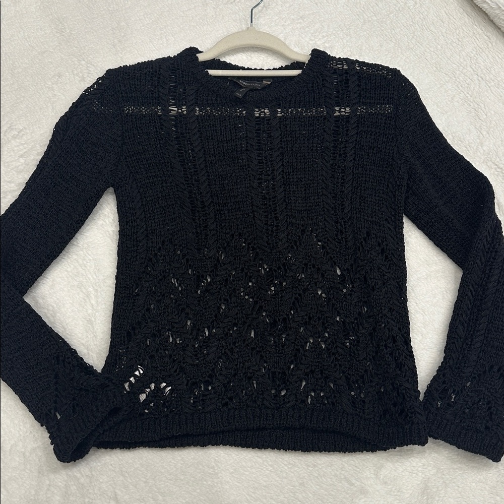 BCBG Black Knit Sweater XXS / XS